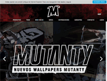 Tablet Screenshot of mutanty.com